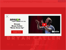 Tablet Screenshot of bryancallen.com